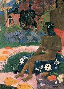 Paul Gauguin Ma ohi: Vairumati tei oa France oil painting artist